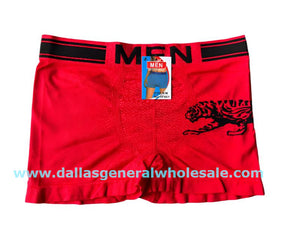 Men Stretchy Tiger Boxer Briefs Wholesale