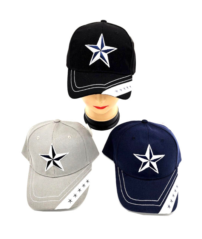 Star Design Casual Caps Wholesale