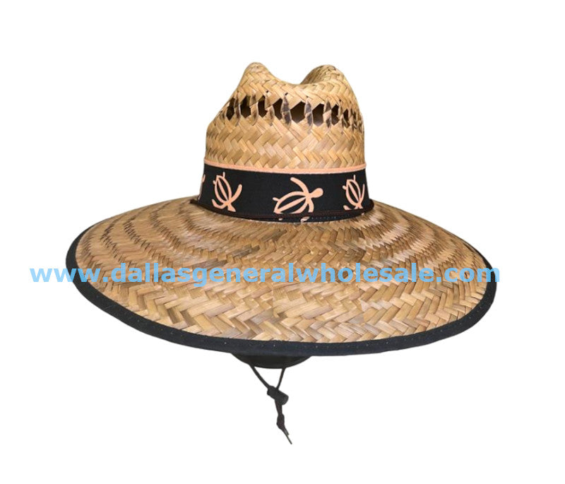 Adults Summer Turtle Straw Hats Wholesale