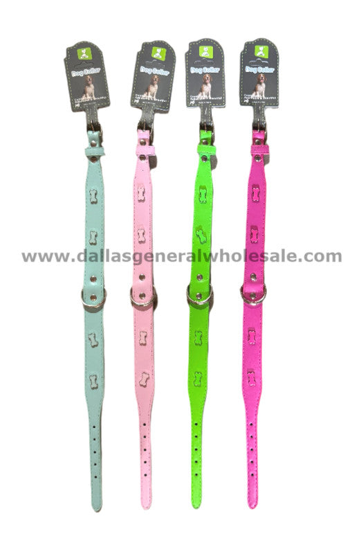 PU Leather Pet Collars Wholesale