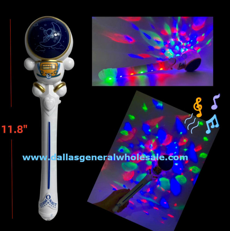 Toy Glow In Dark Spaceman Wands Wholesale