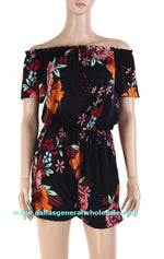 Floral Rompers Wholesale