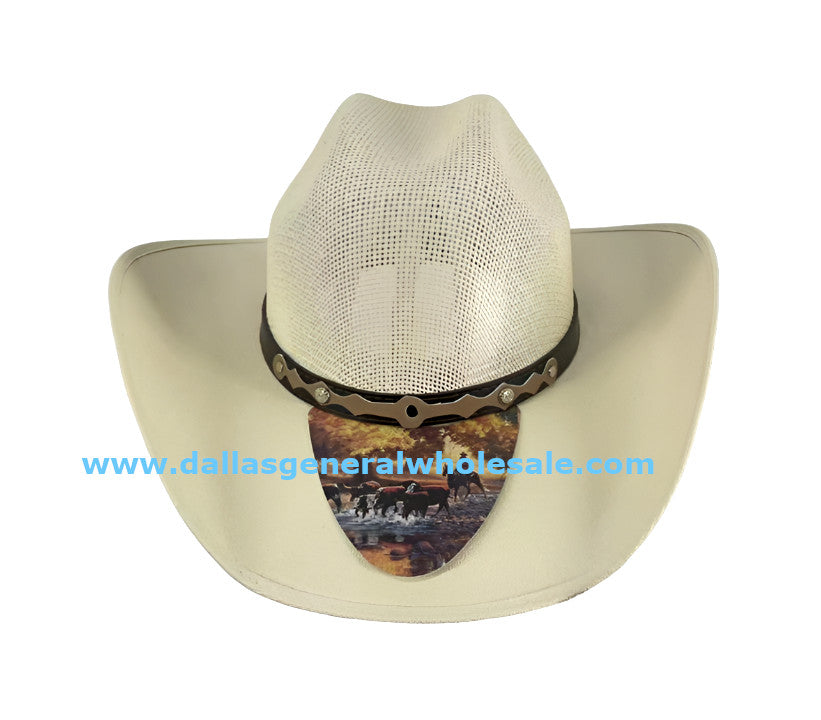 Solid Color Fashion Harden Cowboy Hats Wholesale