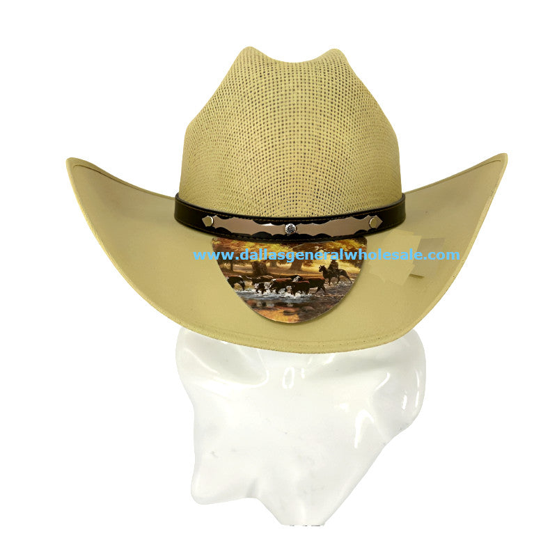 Solid Color Fashion Harden Cowboy Hats Wholesale