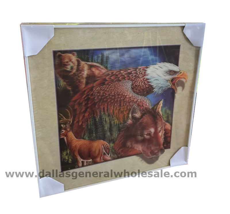 5D Wolf Eagle Bear Picture Frames Wholesale