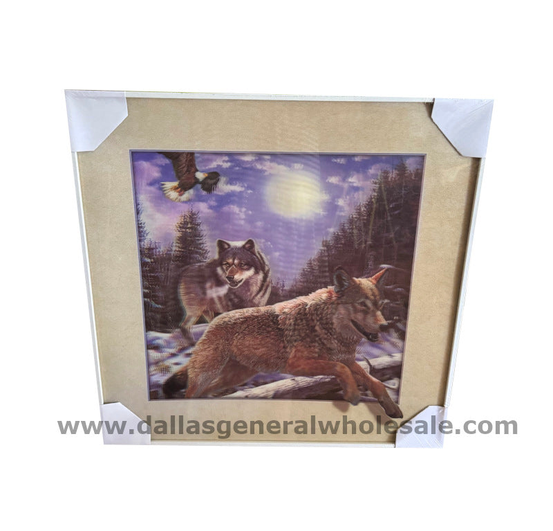 5D Wolves Picture Frames Wholesale