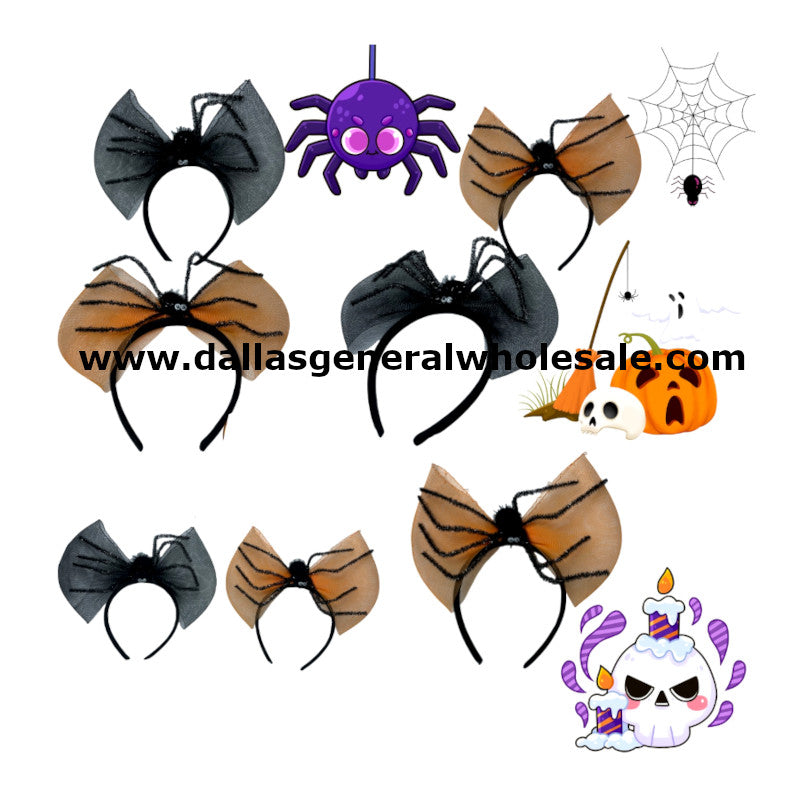 Novelty Halloween Spider Headbands Wholesale