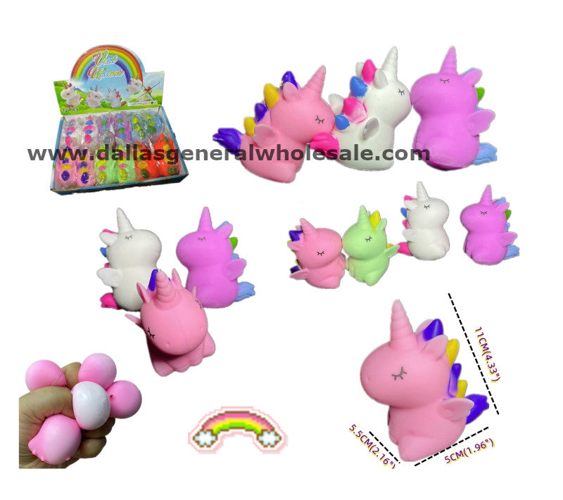 Novelty Unicorn Squishy Balls Wholesale