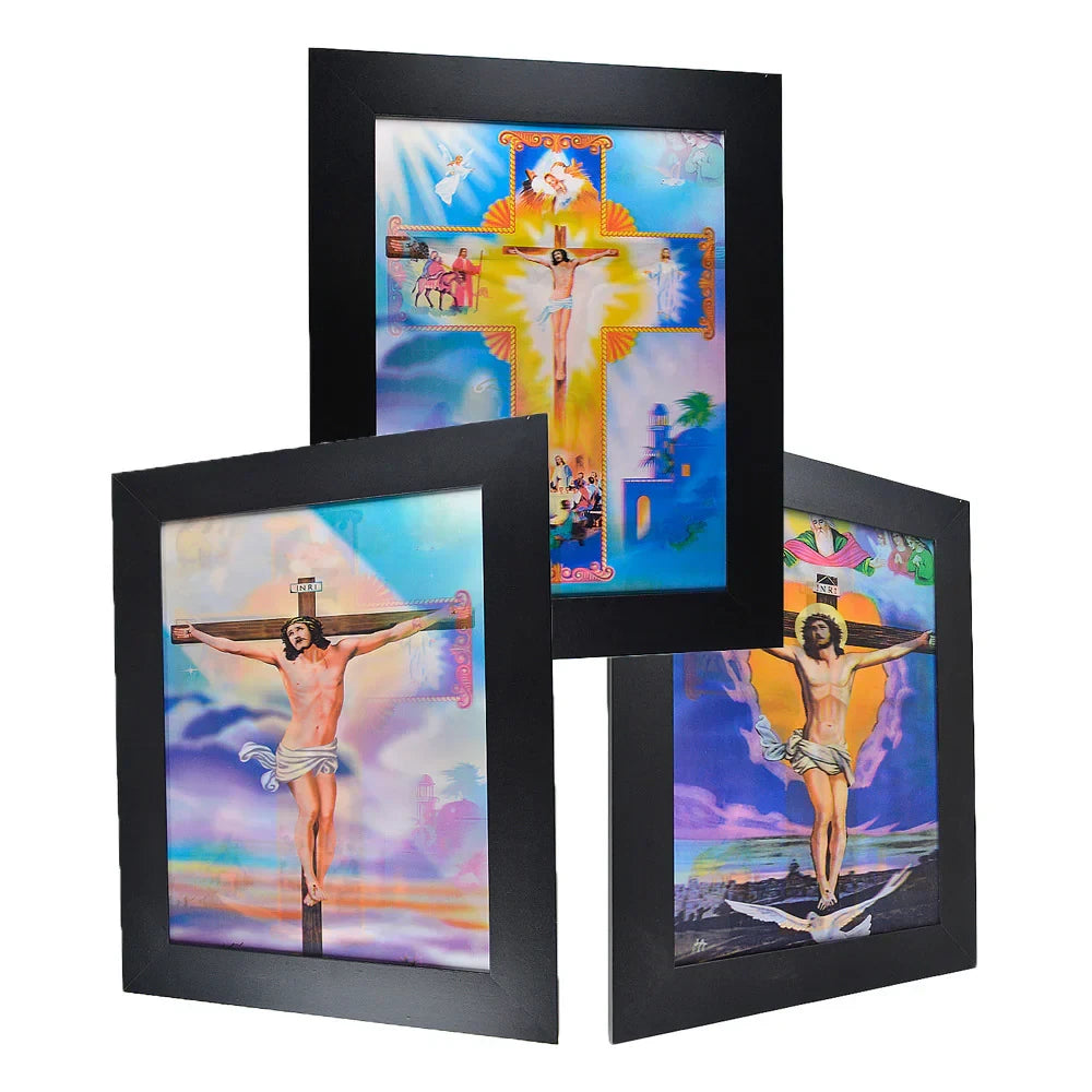 3d picture frames Jesus design - dallas general wholesale