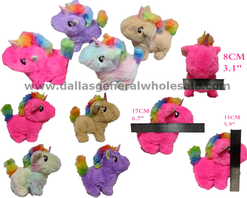 Plush Music Walking Unicorns Wholesale