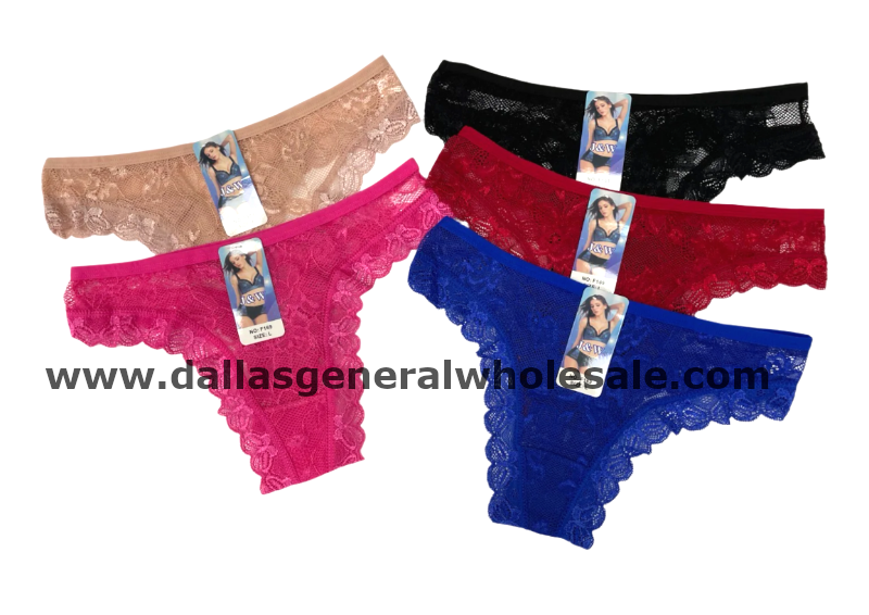 Ladies Cute Sexy Lace Thongs Wholesale