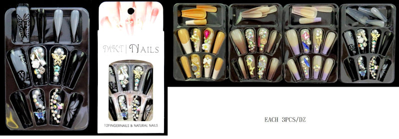 3D False Long Nails Set Wholesale