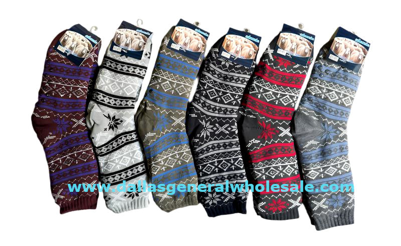 Men Thermal Thick House Socks Wholesale