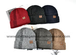 Men Thermal Wool Beanie Caps Wholesale