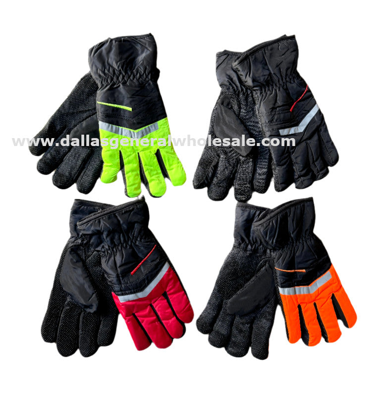 Men Heavy Insulated Outdoors Gloves Wholesale