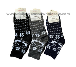 Men Thermal House Socks Wholesale