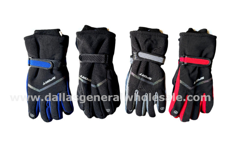 Men Touch Screen Outdoors Skiing Gloves Wholesale