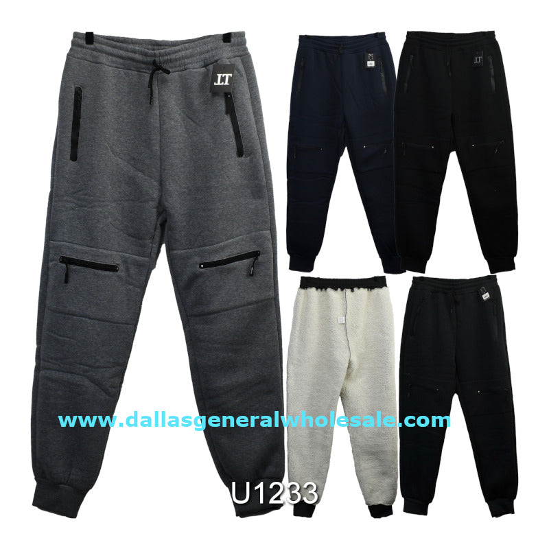 Men Casual Winter Track Sweat Pants Wholesale