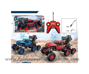 Electronic R/C 2-IN-1 Stunt Cars W/ Gel Ball Wholesale