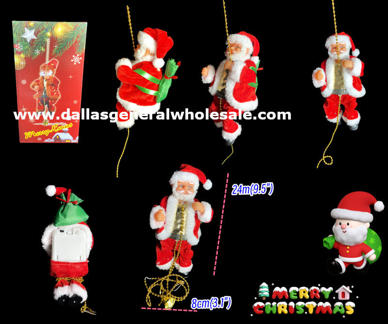 Novelty Toy Climbing Santa Claus Wholesale