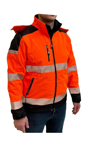 High Visibility Safety Softshell Jackets Wholesale