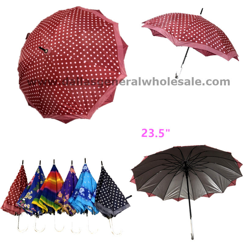 Double Layered Adults Printed Umbrellas Wholesale