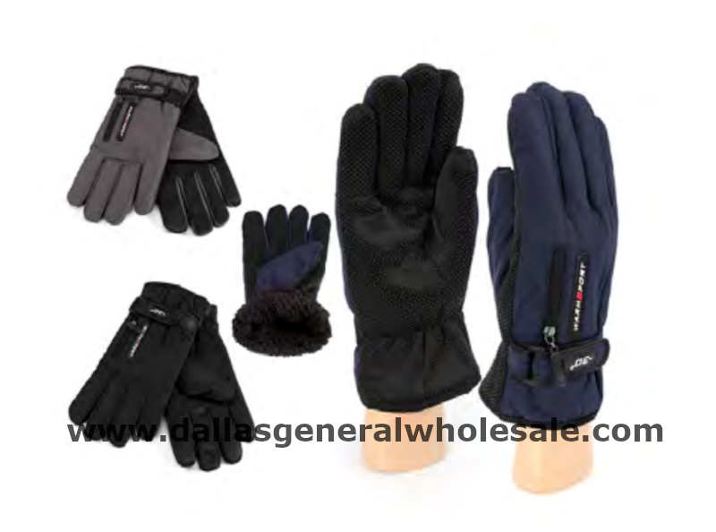 Men Insulated Water Proof Sports Gloves Wholesale