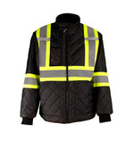 High Visibility Insulated Quilted Jackets Wholesale