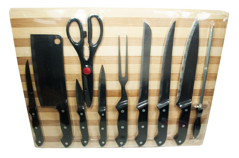Cuisinart 11-Piece Cutting Board and Knife Set