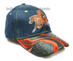 "Horses" Denim Casual Caps Wholesale - Dallas General Wholesale