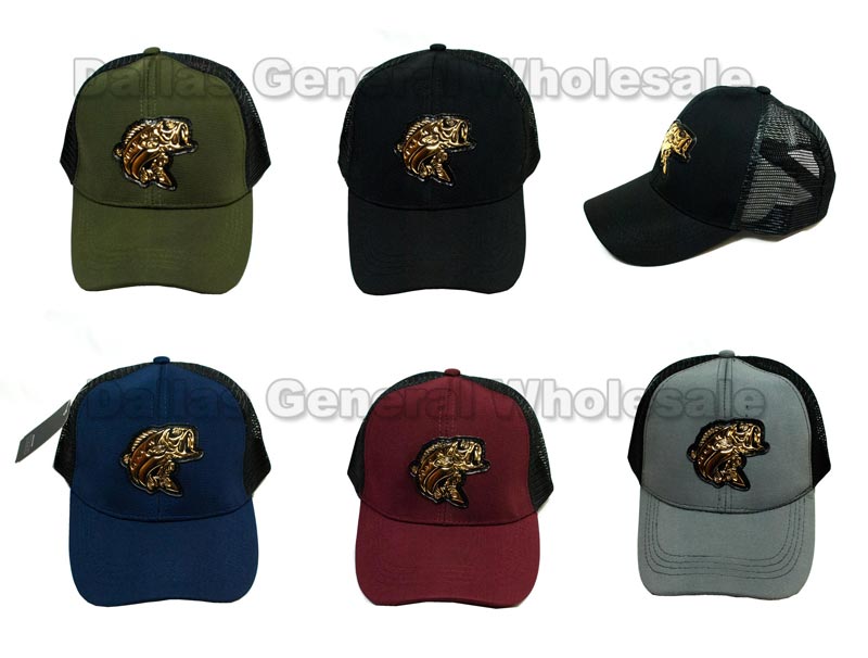 Bass Casual Mesh Trucker Caps Wholesale