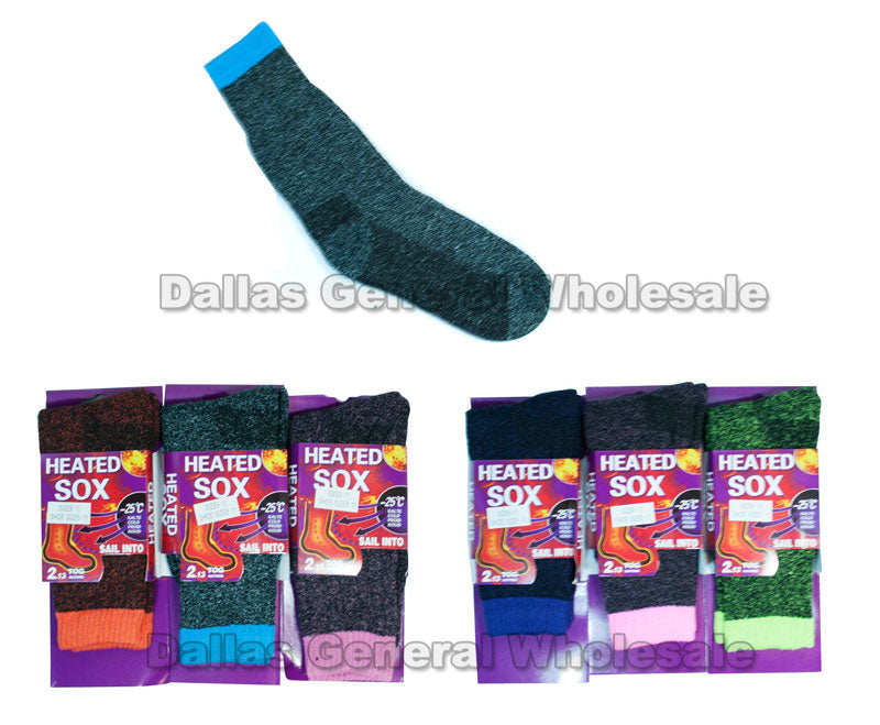 S51-Winter Lady Thermal Socks (Dozen Assorted) – DRL Wholesale