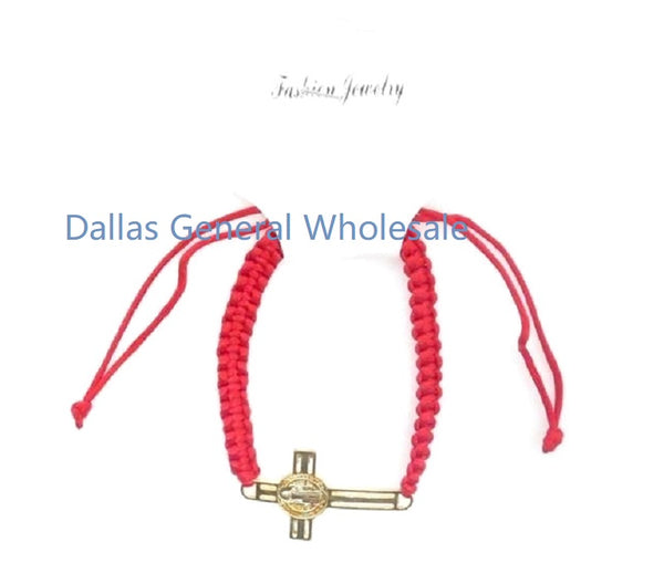 Catholic Religious Charm Drawstring Bracelets Wholesale