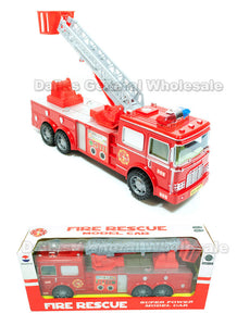 wholesale custom stuffed fire truck toy