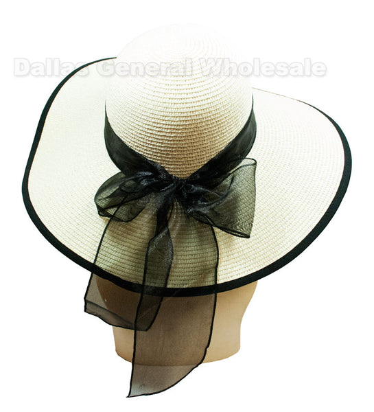 Fashion (56-58cm) 2022 New Women Straw Hat Big Brim 20cm Raffia Sun Hat  Wide Brim Panama Beach Hats Ladies Soft Straw Shade Hat Wholesale