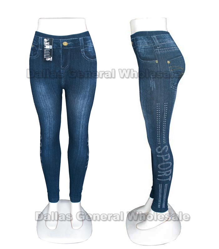 NYC Wholesale Lady Jeggings Jean Leggings Pants – OPT FASHION