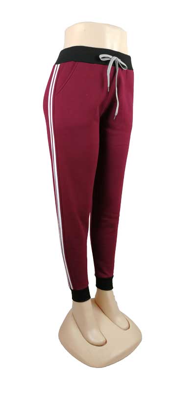 Buy ShopOlica Women Winter Cotrise Warm Fleece Trouser Jeggings Casual  Pocket Pants Color Maroon - Size XL at