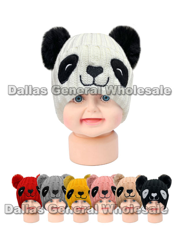 Adorable Panda Beanie Hats Wholesale