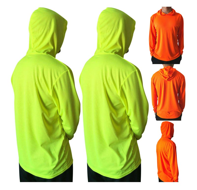 TZ Promise Hi Vis Safety Hoodie Long Sleeve High Visibility  Construction Work Shirts for Men, 2-Pack (Small, Neon Orange) : Tools &  Home Improvement