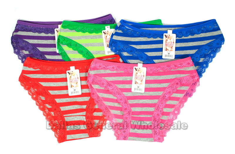 Wholesale Women's Comfort Cool Cotton 10 Panties Lot