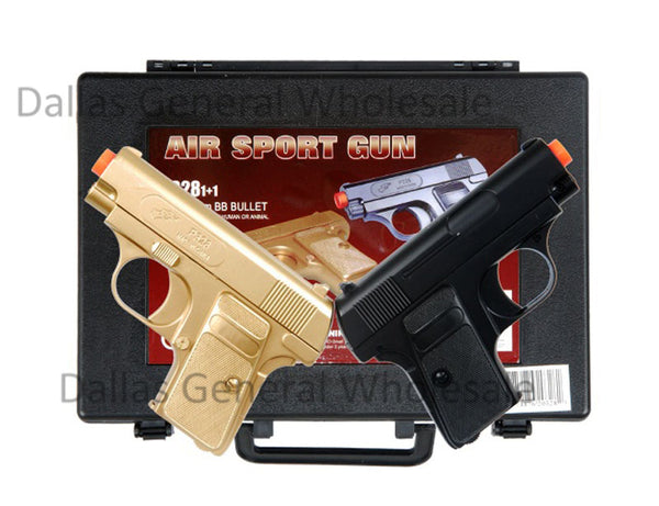 Wholesale 5.6 BLACK AND BROWN PLASTIC AIRSOFT BB GUN WITH LASER (Sold