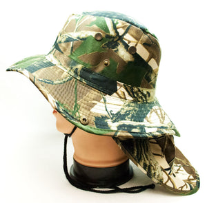 Digital Camo Bucket Hats with Flap Wholesale