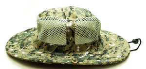 Desert Digital Camouflage Mesh Bucket Hat - Dallas General Wholesale