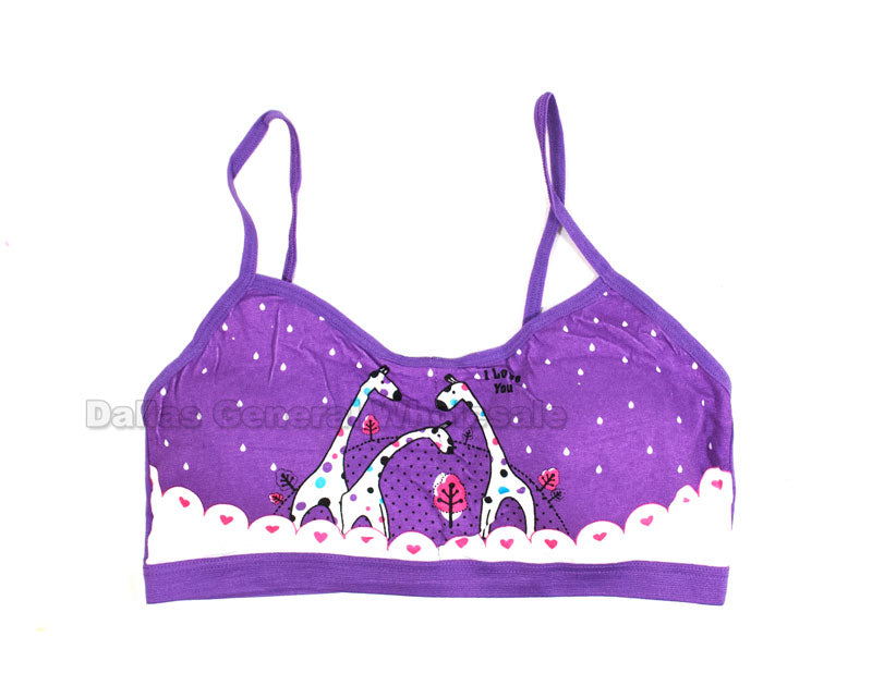 Wholesale girls cute teen push up bra For Supportive Underwear
