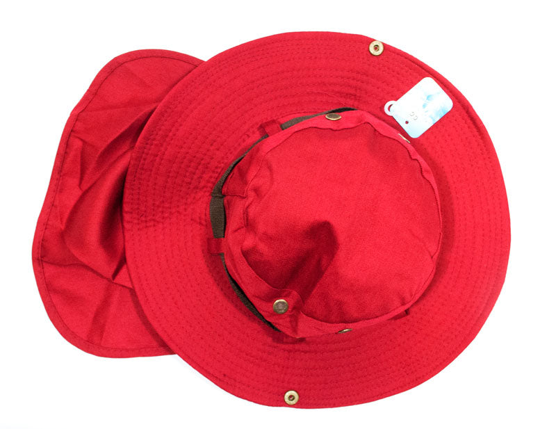 24 Pieces Bucket Hat Cleveland C Red And Navy - Bucket Hats - at