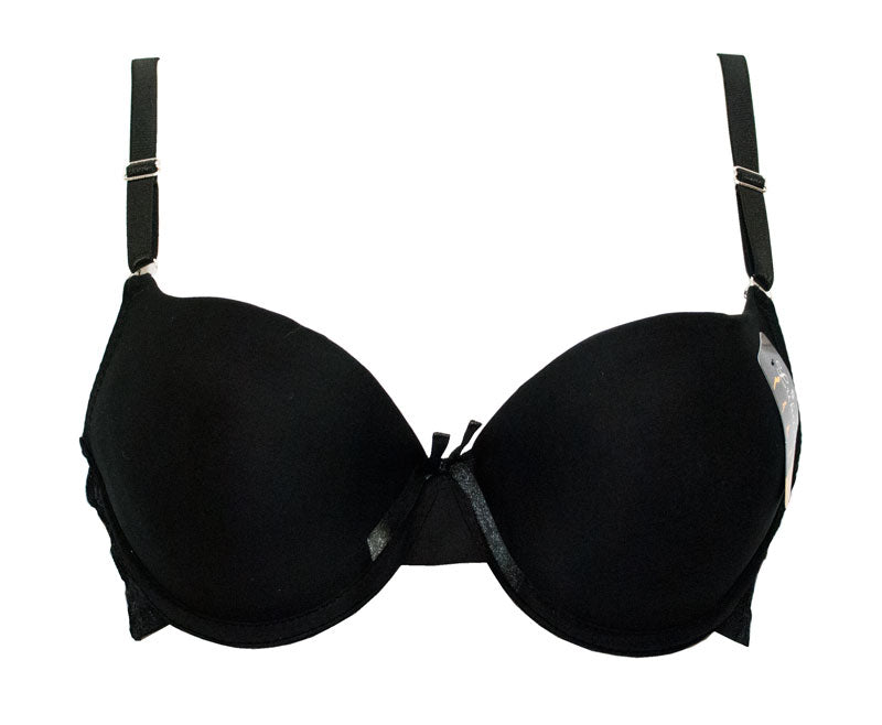 Shyle Black Yellow Ladiess Bra - Get Best Price from Manufacturers &  Suppliers in India